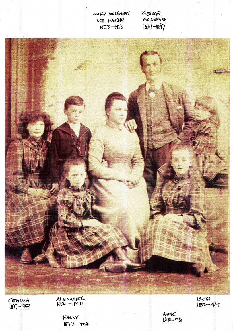 Photo of photos/George McLennan 1851-1897 family portrait named